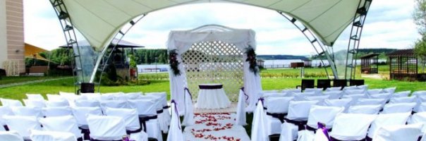 Важные моменты в украшении свадебного шатра